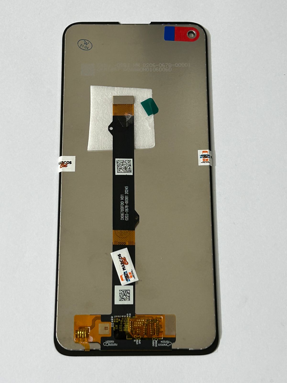 Pantalla Motorola G9 Power negra sin marco 